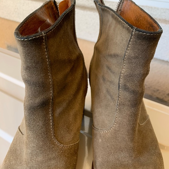 Madewell Ames tan suede ankle boots, size 7.5 - Picture 5 of 14